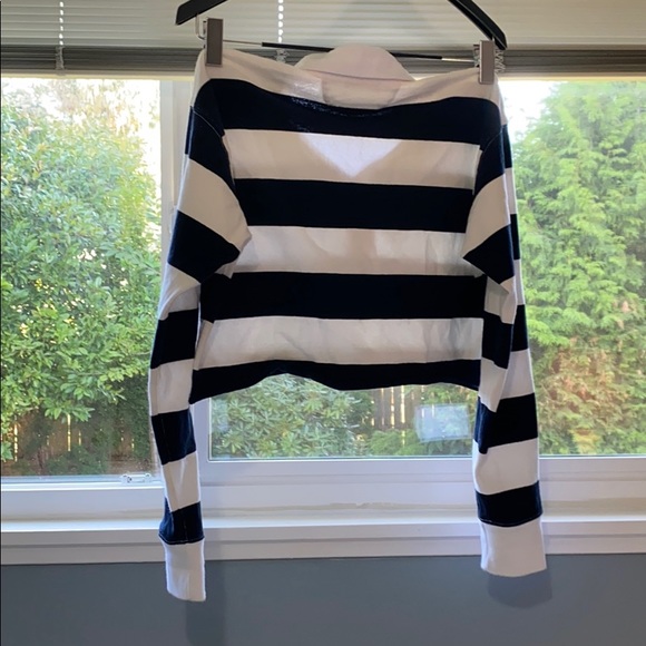 TNA striped long sleeve polo - Picture 2 of 2